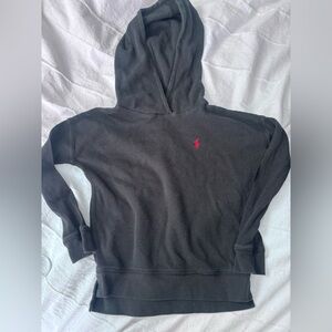 Polo by Ralph Lauren Black Knit Hoodie